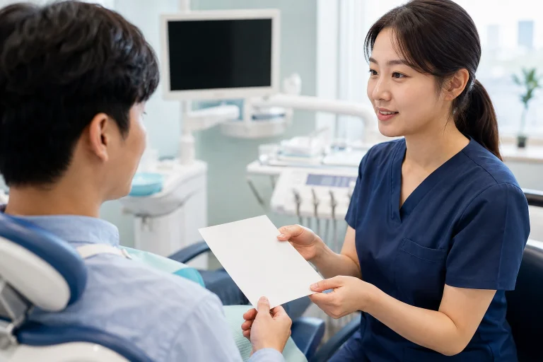 임플란트 수술 후 주의사항 안내 이미지