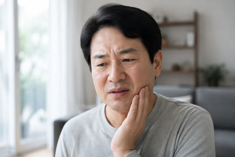임플란트 수술 후 통증 안내 이미지